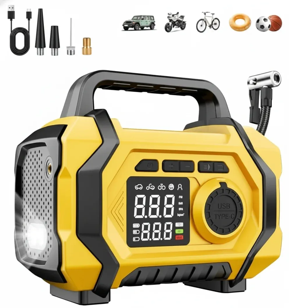 Inflator pump comparison specifications